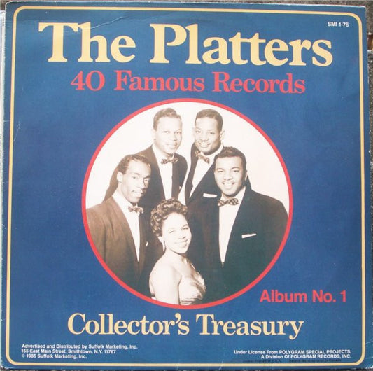 Platters, The : 40 Famous Records: Collector's Treasury (LP,Compilation)