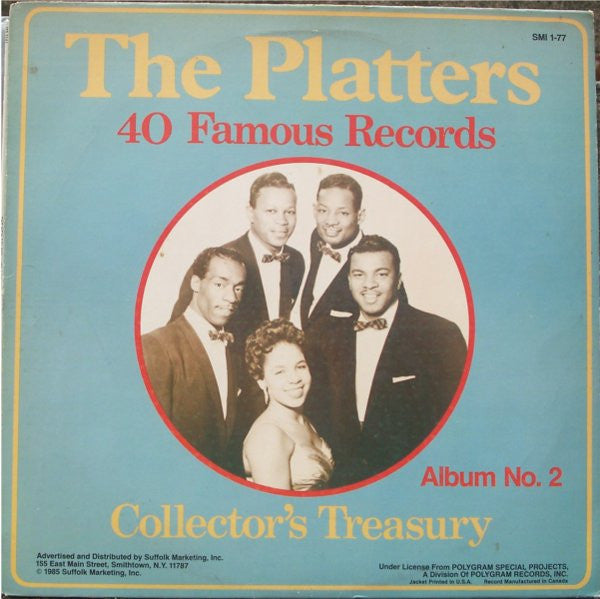 Platters, The : 40 Famous Records: Collector's Treasury (LP,Compilation)