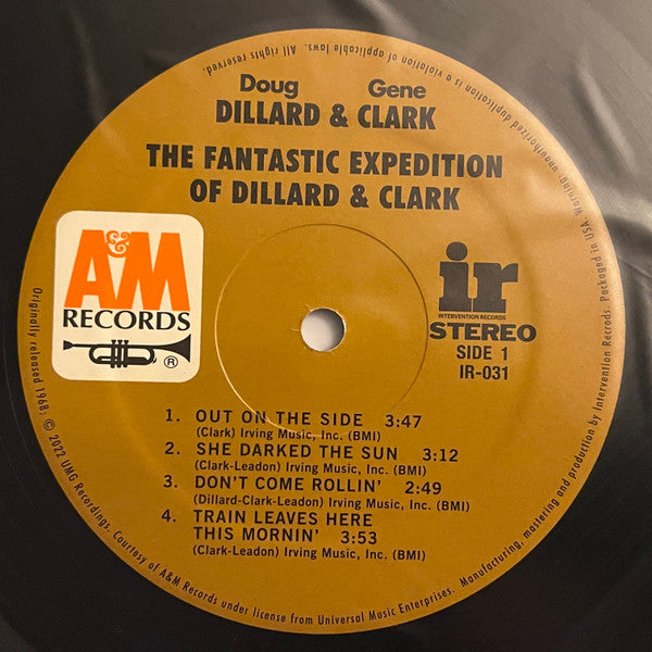 Dillard & Clark : The Fantastic Expedition Of Dillard & Clark (LP,Album,Reissue,Stereo)