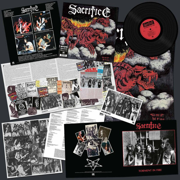 Sacrifice (3) : Torment In Fire (LP,Album,Limited Edition,Remastered)