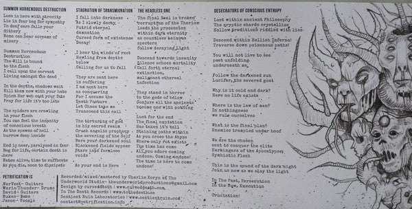 Petrification : Summon Horrendous Destruction (7",33 ⅓ RPM,EP,Limited Edition)