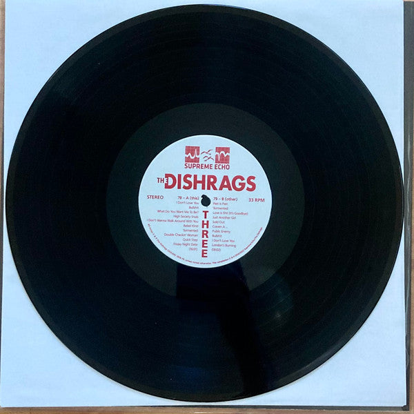 Dishrags, The : Three (LP,Album,Reissue,Repress)