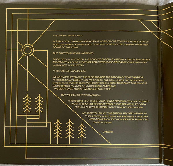NEEDTOBREATHE : Live From The Woods Vol. 2 (LP)