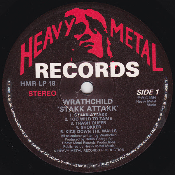 Wrathchild : Stakk Attakk (LP,Album)