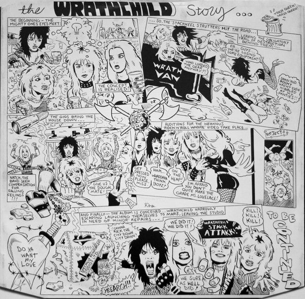 Wrathchild : Stakk Attakk (LP,Album)
