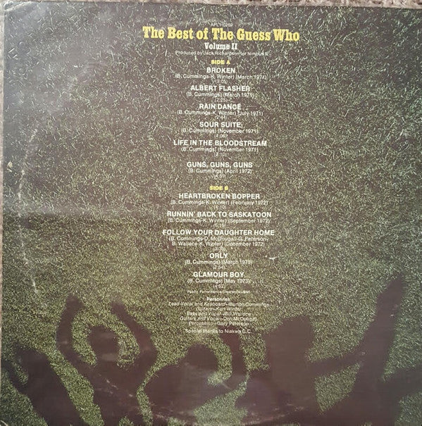 Guess Who, The : The Best Of The Guess Who: Volume II (LP,Compilation)
