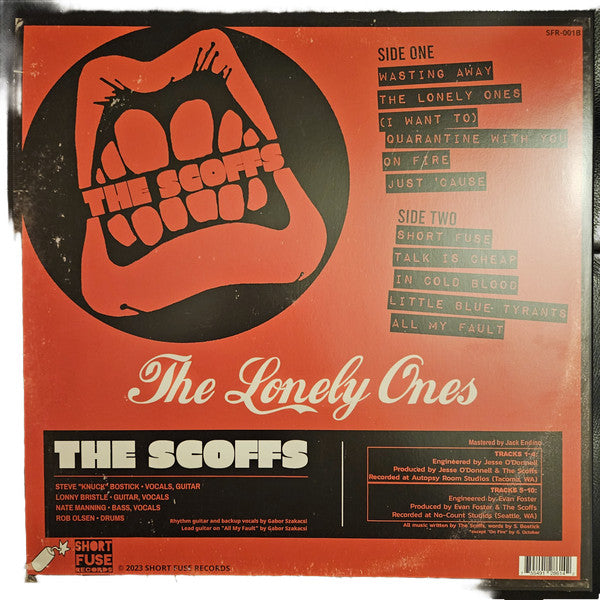 Scoffs, The : The Lonely Ones (12",33 ⅓ RPM,Album)