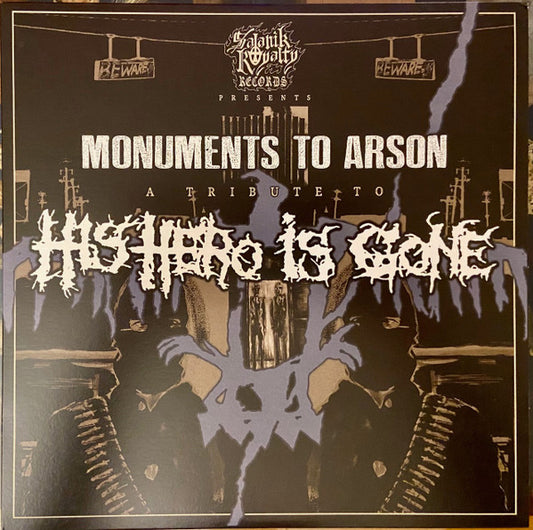 Various : Monuments To Arson - A Tribute To His Hero Is Gone (LP,Compilation)