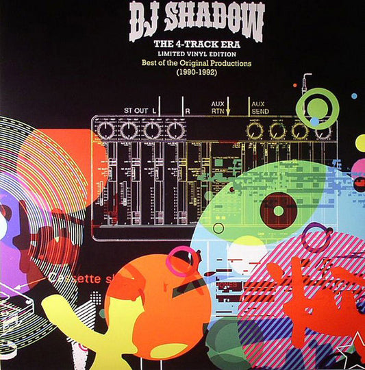 DJ Shadow : The 4-Track Era (Best Of The Original Productions (1990-1992)) (LP,Compilation,Limited Edition)