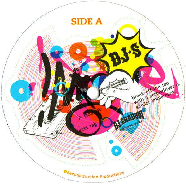 DJ Shadow : The 4-Track Era (Best Of The Original Productions (1990-1992)) (LP,Compilation,Limited Edition)