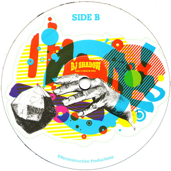 DJ Shadow : The 4-Track Era (Best Of The Original Productions (1990-1992)) (LP,Compilation,Limited Edition)
