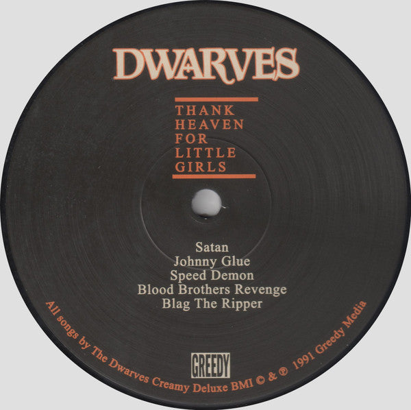 Dwarves : Thank Heaven For Little Girls (LP,Album,Reissue,Remastered)