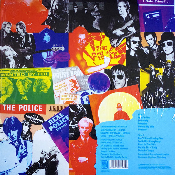 Police, The : Outlandos D'Amour (LP,Album,Misprint,Reissue,Stereo)