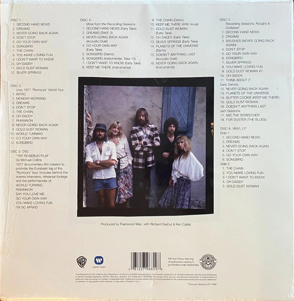 Fleetwood Mac : Rumours  (Album,Reissue,Remastered)