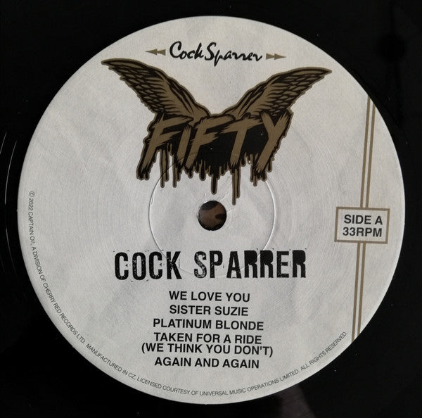 Cock Sparrer : Cock Sparrer (LP,Album,Limited Edition,Reissue,Remastered,Stereo)