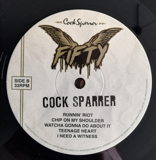 Cock Sparrer : Cock Sparrer (LP,Album,Limited Edition,Reissue,Remastered,Stereo)