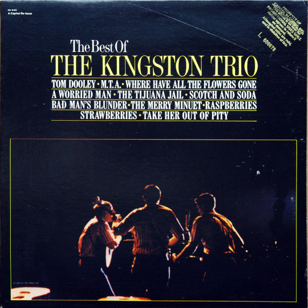 Kingston Trio : The Best Of The Kingston Trio (LP,Compilation,Reissue)