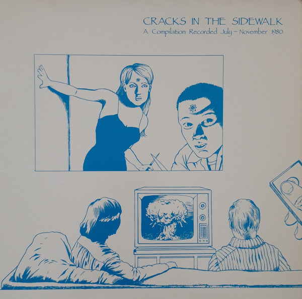 Various : Cracks In The Sidewalk (12",45 RPM,Compilation,Reissue)