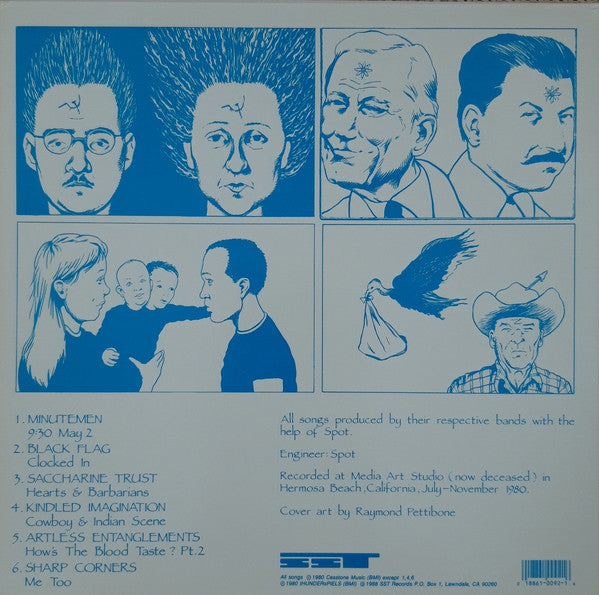 Various : Cracks In The Sidewalk (12",45 RPM,Compilation,Reissue)