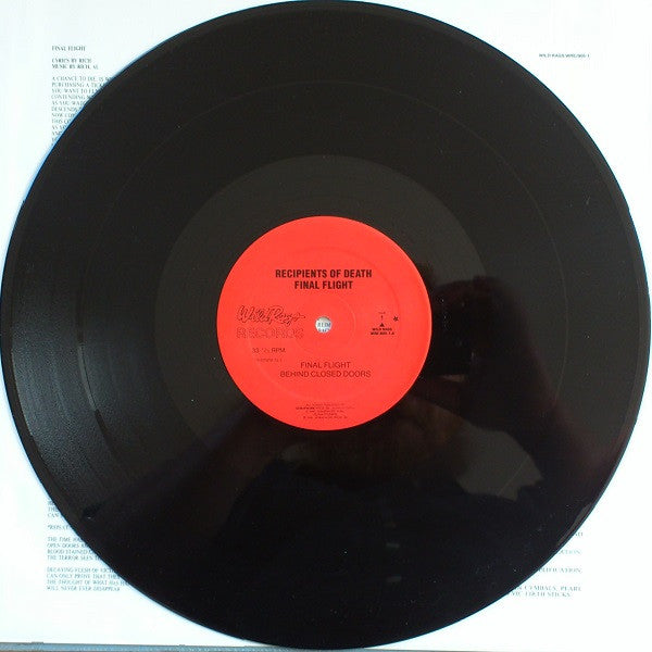 Recipients Of Death : Final Flight (12",33 ⅓ RPM,Mini-Album)