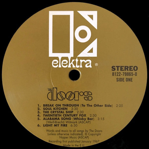 Doors, The : The Doors (LP,Album,Reissue,Stereo)