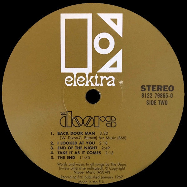 Doors, The : The Doors (LP,Album,Reissue,Stereo)