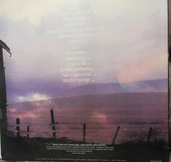Bread : The Best Of Bread, Volume Two (LP,Compilation)