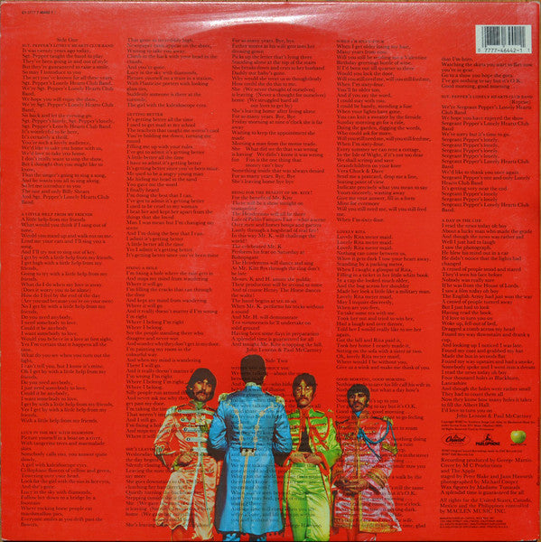 Beatles, The : Sgt. Pepper's Lonely Hearts Club Band (LP,Album,Limited Edition,Reissue,Stereo)