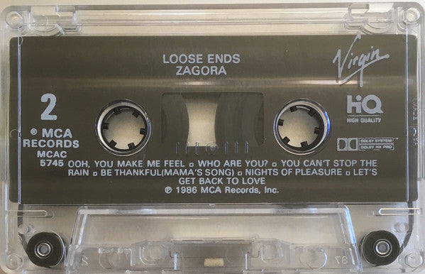 Loose Ends : Zagora (Album,Stereo)