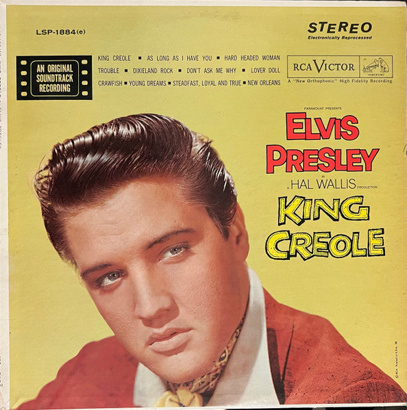 Elvis Presley : King Creole (LP,Album,Reissue,Stereo)