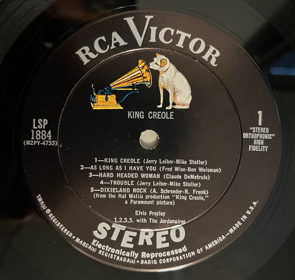 Elvis Presley : King Creole (LP,Album,Reissue,Stereo)