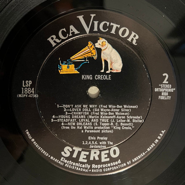 Elvis Presley : King Creole (LP,Album,Reissue,Stereo)