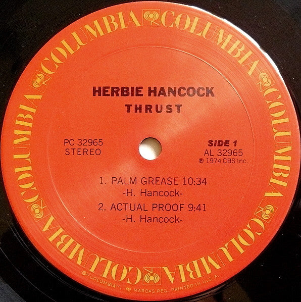 Herbie Hancock : Thrust (LP,Album)