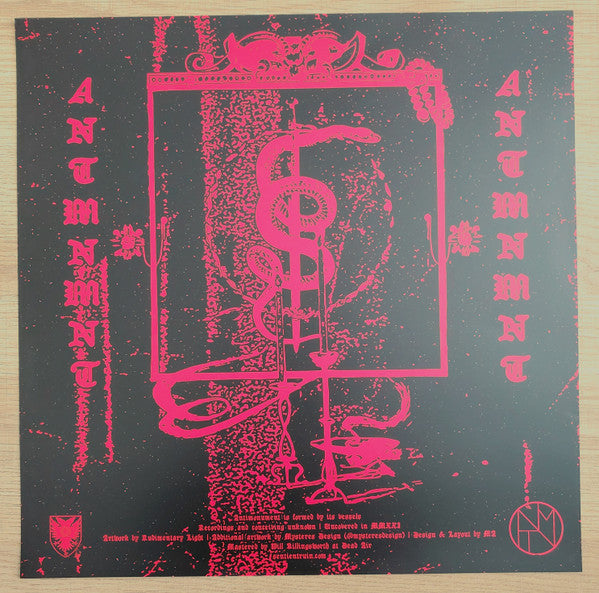 Antimonument : Concealment (LP,45 RPM,Album,Limited Edition)