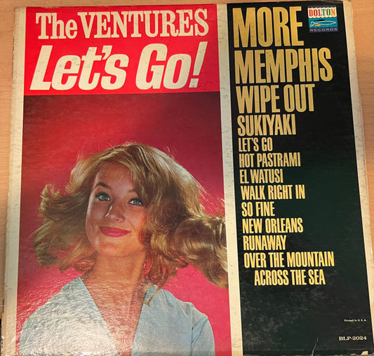 Ventures, The : Let's Go! (LP,Album,Mono)