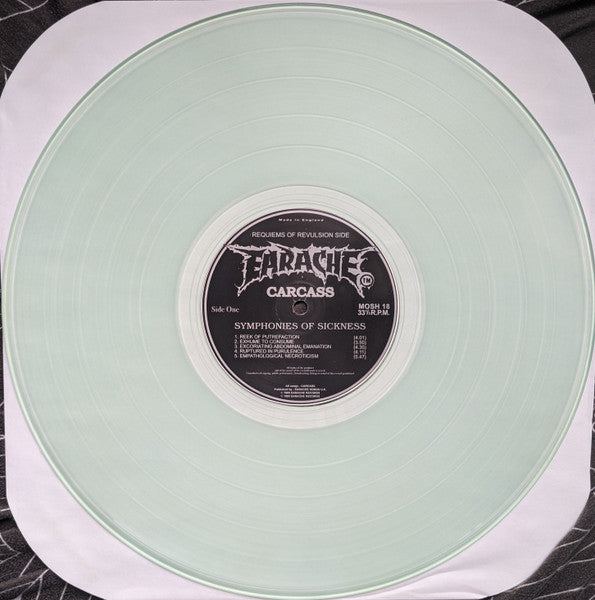 Carcass : Symphonies Of Sickness (LP,Album,Limited Edition,Reissue)