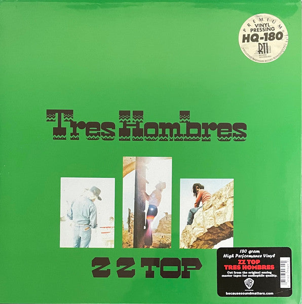 ZZ Top : Tres Hombres (LP,Album,Reissue,Remastered,Stereo)