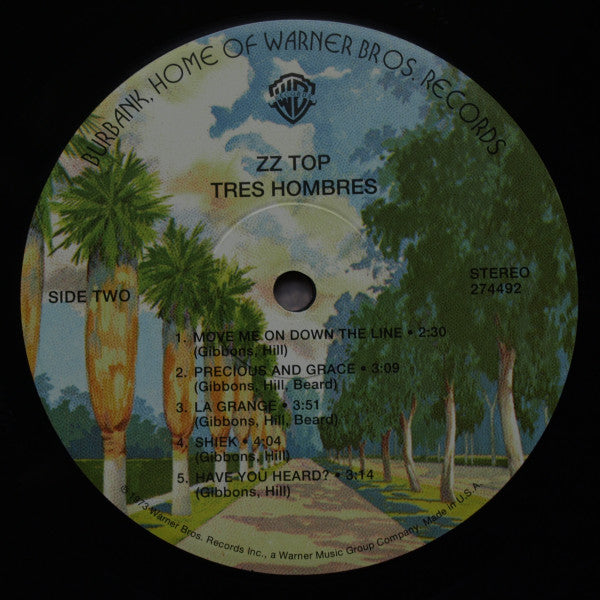 ZZ Top : Tres Hombres (LP,Album,Reissue,Remastered,Stereo)