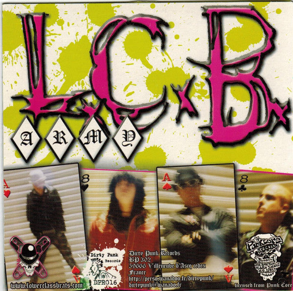 Lower Class Brats : The Worst b/w Walking Into The Fire EP. (7",45 RPM,EP)