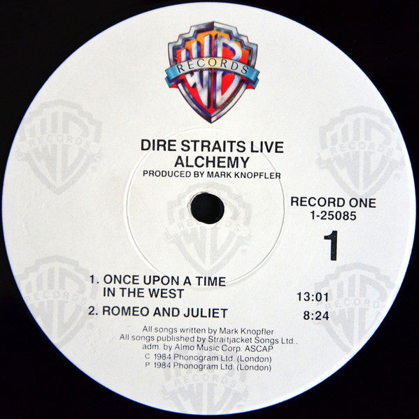 Dire Straits : Alchemy - Dire Straits Live (LP,Album)