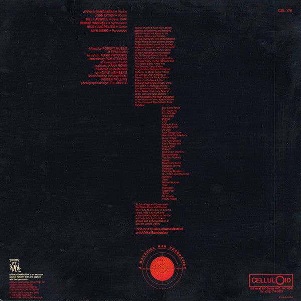 Time Zone : World Destruction (12",33 ⅓ RPM)