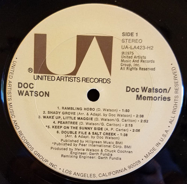 Doc Watson : Memories (LP,Album)