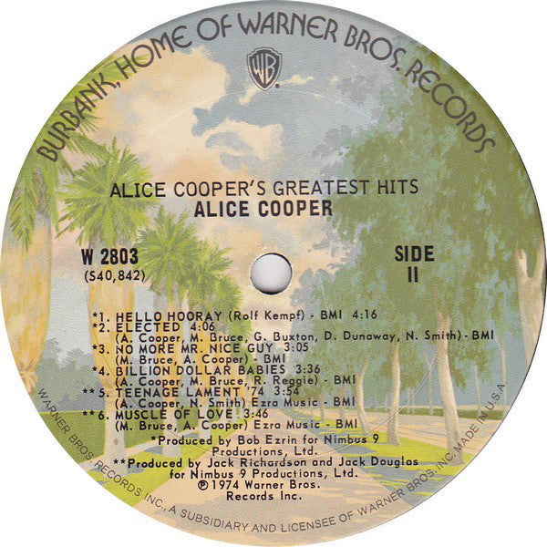 Alice Cooper : Alice Cooper's Greatest Hits (LP,Compilation)