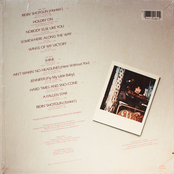 Jessi Colter : Ridin' Shotgun (LP,Album)