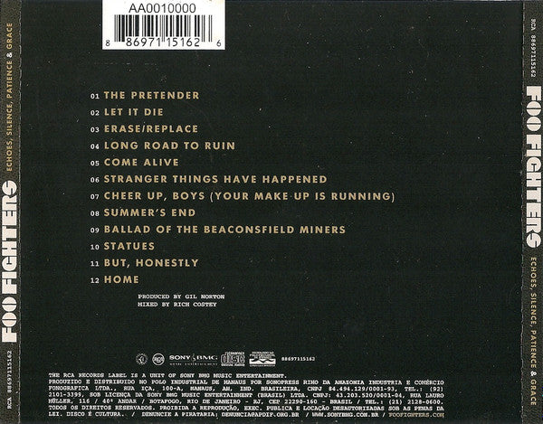 Foo Fighters : Echoes, Silence, Patience & Grace (Album)