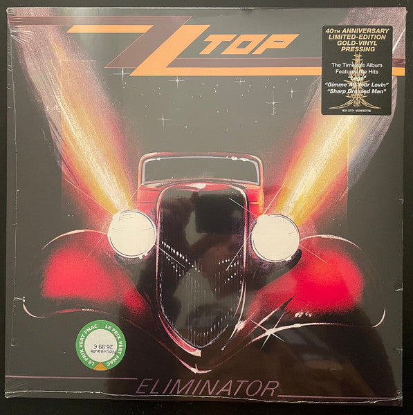 ZZ Top : Eliminator (LP,Album,Limited Edition,Reissue,Remastered)