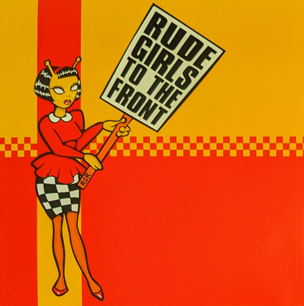 Various : Rude Girls To The Front (LP,Sampler,Stereo)