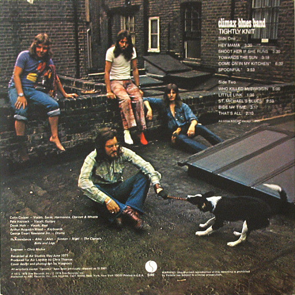 Climax Blues Band : Tightly Knit (LP,Album,Reissue)