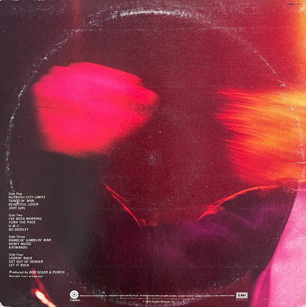 Bob Seger And The Silver Bullet Band : Live Bullet (LP,Album)