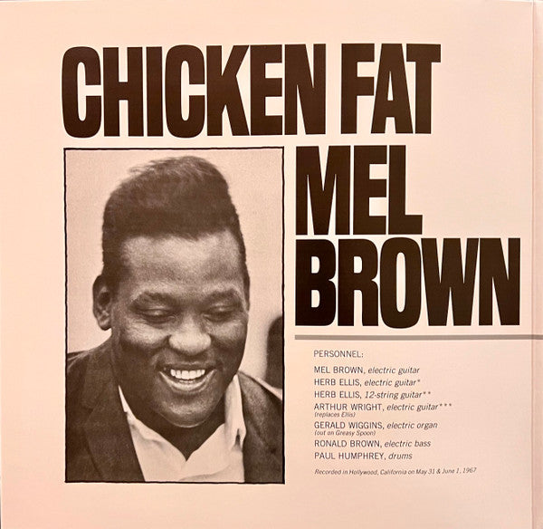 Mel Brown : Chicken Fat (LP,Album,Reissue,Stereo)
